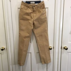 Orvis tan heavy cloth classic jeans